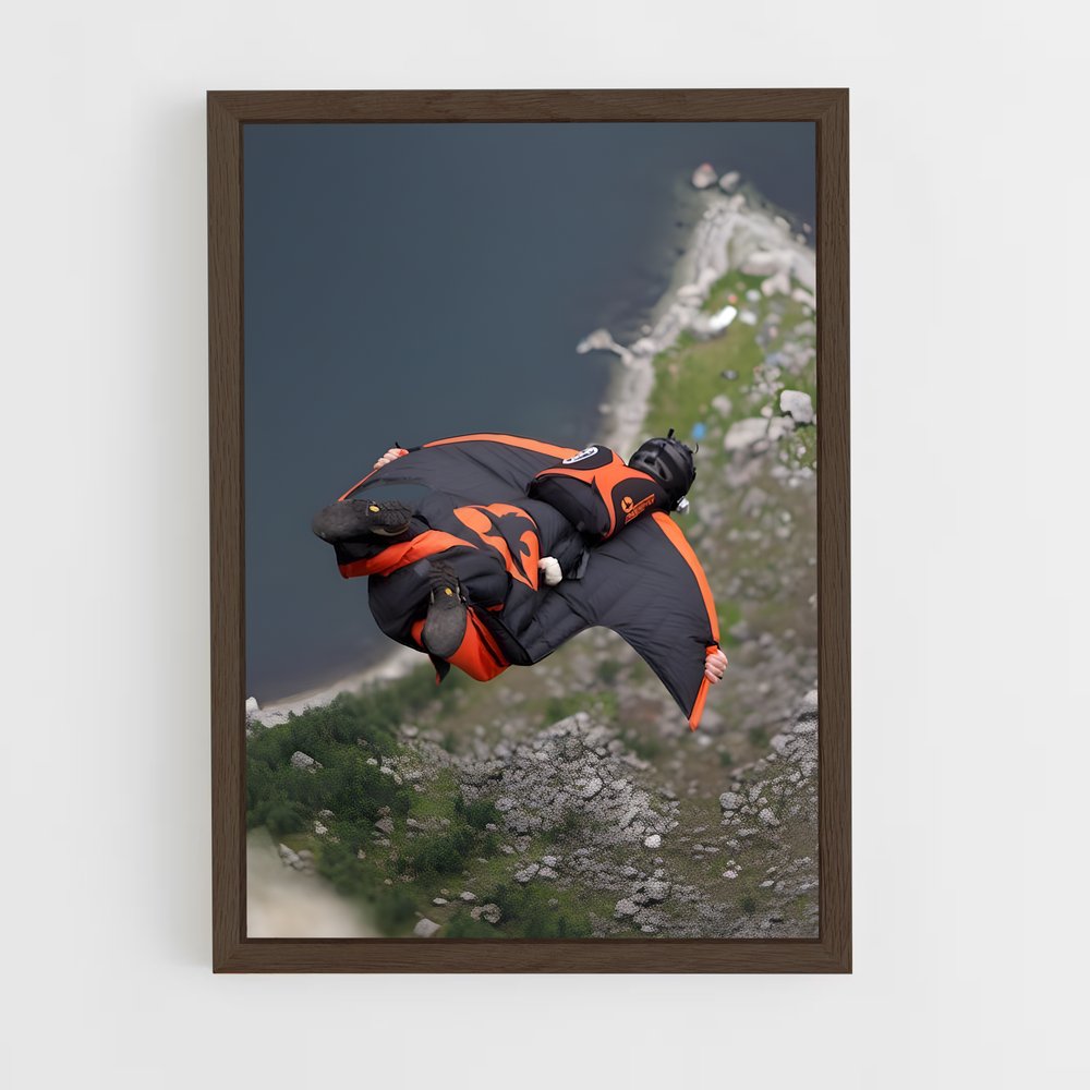 Poster Vol en Aigle – affiche Vol en wingsuit (vue 5)